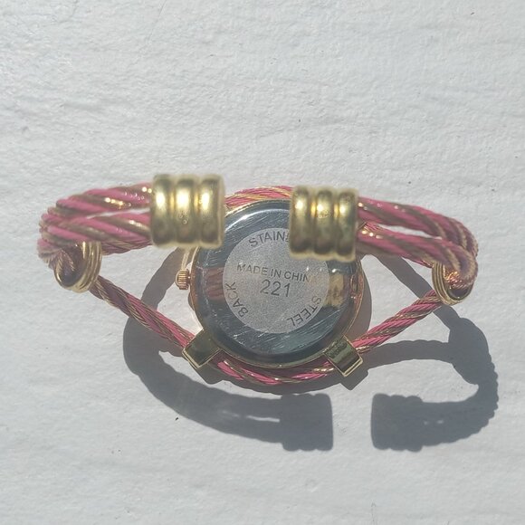 Borstn Watch Stainless Steel Quartz Women's Watch Bangle Girl Woman Wristwatch - Picture 9 of 10